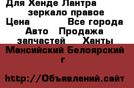 Для Хенде Лантра 1995-99 J2 зеркало правое › Цена ­ 1 300 - Все города Авто » Продажа запчастей   . Ханты-Мансийский,Белоярский г.
